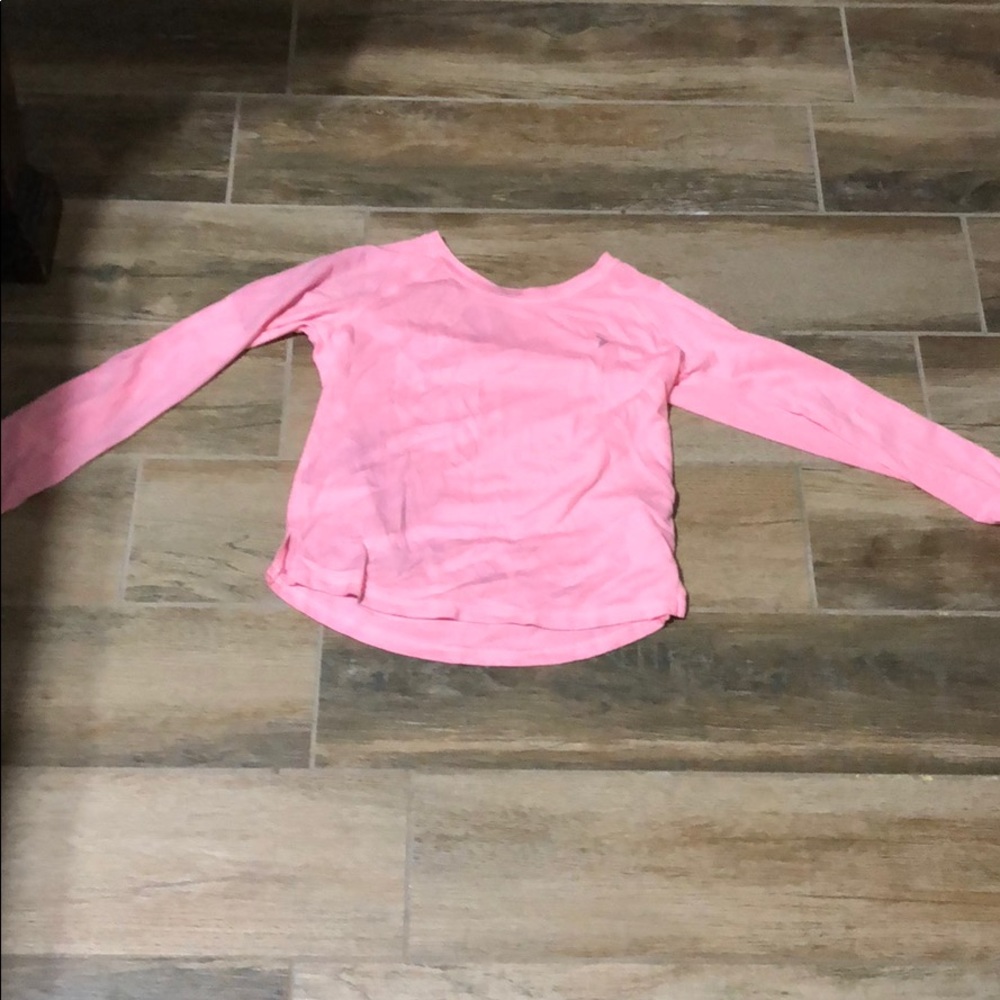 Pink longsleeved shirt